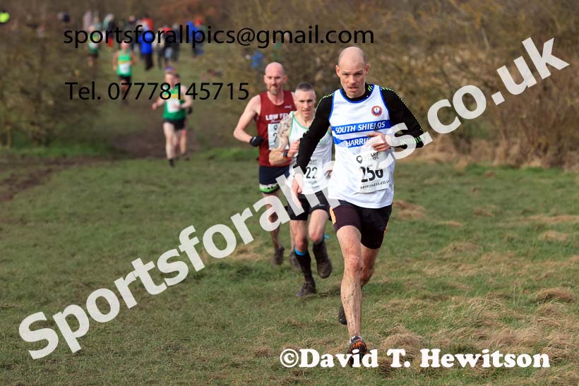 Mens 35 to 64, 2024 NEMAA Cross Country Champs., Wallsend. Photo: David T. Hewitson/Sports for All Pics